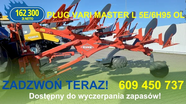 Pług Kuhn Vari Master L 5E/6H95 OL BELKA