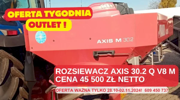 Rozsiewacz Axis 30.2 Q V8 M