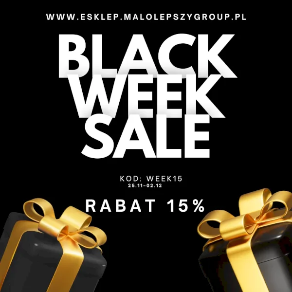 📢 BLACK WEEK STARTUJE W E-SKLEP MALOLEPSZY GROUP! 🖤💥